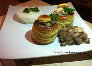 Recette Bouchées à la reine ou vol-au-vent au tofu fumé {vegan}