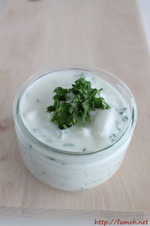 Recette Sauce au yaourt {sans huile}