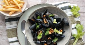 Recette Moules marinière