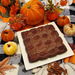 Recette Brownie potimarron et noix de pécan