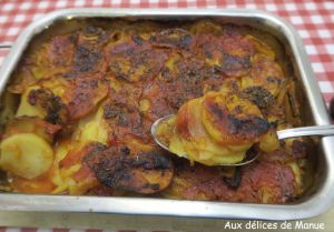 Recette Gratin de pommes de terre à la hongroise