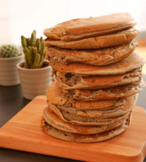 Recette Pancakes vegan au sarrasin et miel