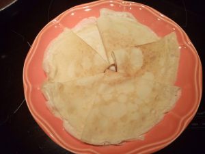 Recette Crêpes au lait d'amandes