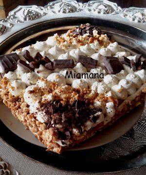 Recette Entremet cookie, chocolat et vanille
