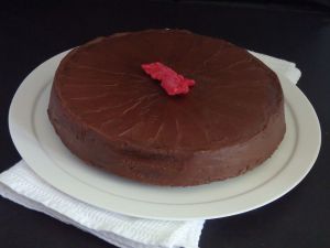 Recette Gâteau au chocolat et à la betterave, nappage au chocolat