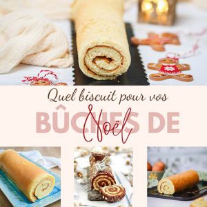 Recette Quel biscuit choisir pour vos bûches roulées ? On compare tout !