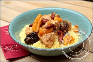 Recette Tajine express de poulet aux fruits secs