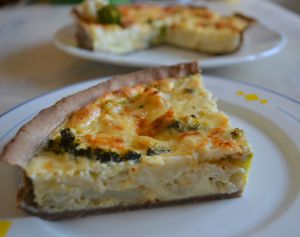 Recette Quiche aux 2 choux