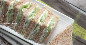 Recette Sandwiches anglais au concombre