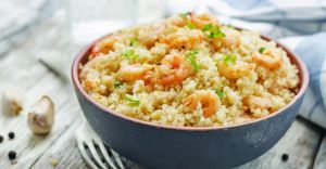 Recette Risotto de quinoa aux crevettes