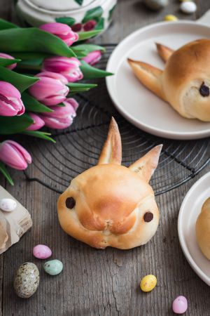Recette Brioches lapins pour Pâques