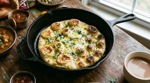 Recette Découvrez l’astuce étonnante pour préparer des naans au fromage en seulement 8 minutes