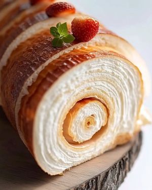 Recette Rouleau Forêt-Noire Délicieux : Recette Facile et Savoureuse