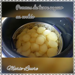 Recette Pommes de terre vapeur au Cookéo