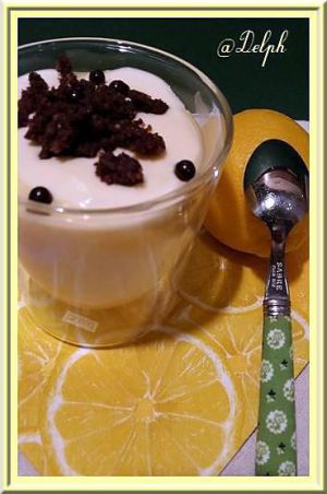 Recette Crème de citron et mascarpone léger