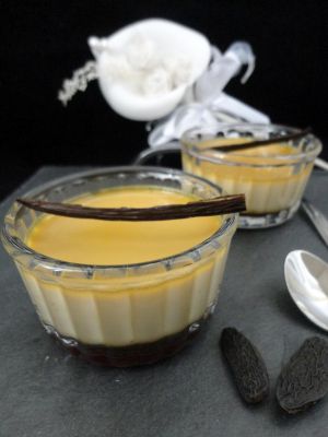 Recette Crème caramel a la vanille et a la fève tonka