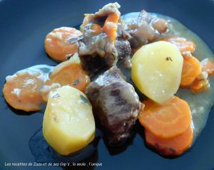 Recette Bœuf aux carottes au Cookéo