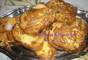 Recette Pain perdu