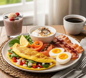Recette Petits déjeuners hyperprotéinés : énergie, satiété et gourmandise dès le matin
