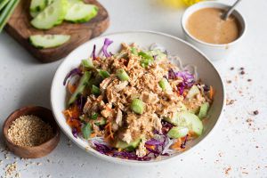 Recette Salade de poulet bang bang