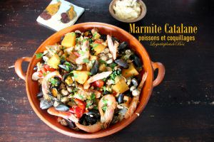 Recette Marmite catalane de poissons et coquillages