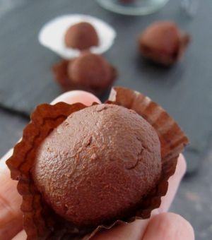 Recette Truffes – vegan – au chocolat et au potimarron (sans sucre ni beurre)