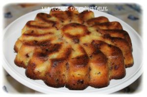 Recette Gâteau moelleux rhubarbe dattes (thermomix ou pas )