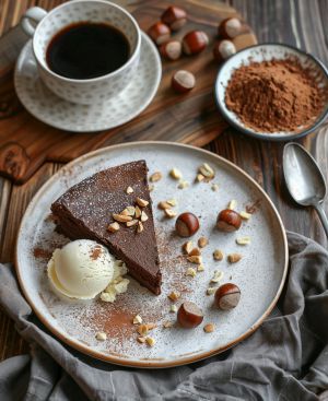 Recette Gâteau au chocolat au noisette facile et savoureux