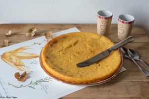 Recette Gâteau polenta et citron (sans farine, sans oeufs)