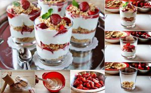 Recette Verrine fraises et mascarpone