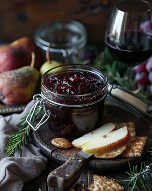 Recette Confiture de Poires au Vin Rouge : Une Délicieuse Douceur