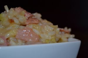 Recette Risotto au chou chinois et à la moutarde