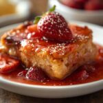 Recette Slow Cooker Strawberry French Toast Casserole