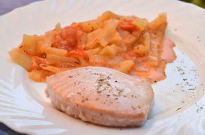 Recette Saumon à la plancha & fenouil à l’italienne