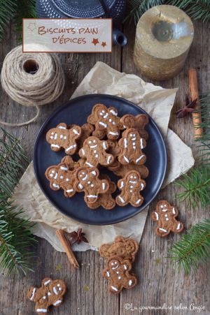 Recette Petits biscuits "pain d'épices" #Noël #vegan