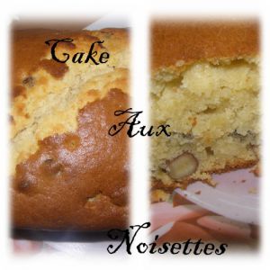 Recette Cake aux noisettes