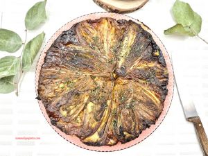 Recette Tatin endives et roquefort