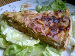 Recette Quiche au thon et aux amandes