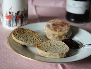 Recette Muffins anglais à la farine complète (vegan)