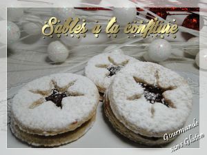 Recette Sablés à la confiture, sans gluten