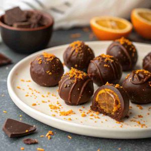 Recette Orange Chocolate Truffles – Elegant No-Bake Candy