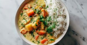 Recette Curry de légumes au Airfryer