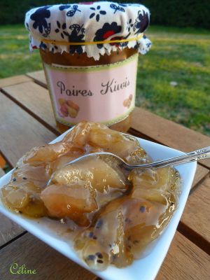 Recette Confiture de Poires et Kiwis