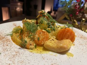 Recette Blanquette de saumon aux petits légumes