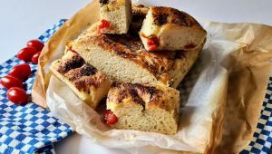 Recette Focaccia aux tomates cerises