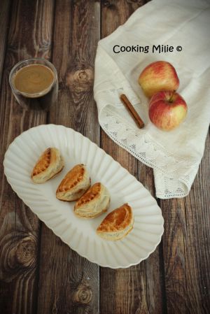 Recette Minis chaussons aux pommes et à la cannelle express