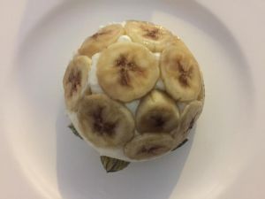 Recette Dôme banane crème mascarpone