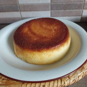 Recette Gâteau de semoule et caramel au COMBI NINJA