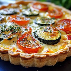Recette Quiche d’été rapide et savoureuse : Recette facile en 30 minutes