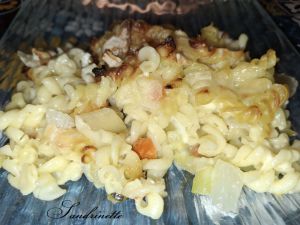 Recette Gratin de pâtes aux légumes et fromage